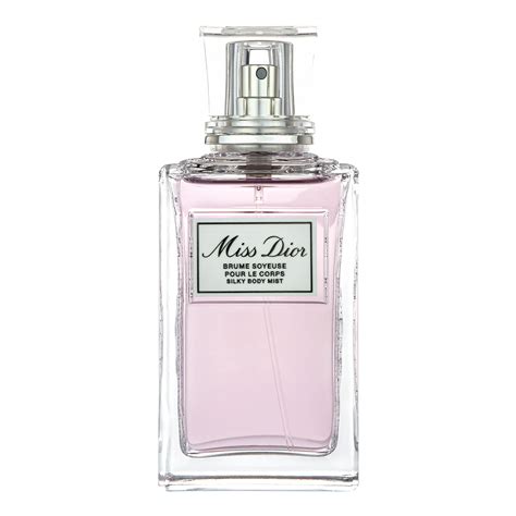 miss dior silky body mist 100ml|Miss Dior silky body mist.